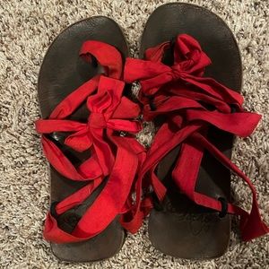 Sseko sandals- tie sandals with endless styles